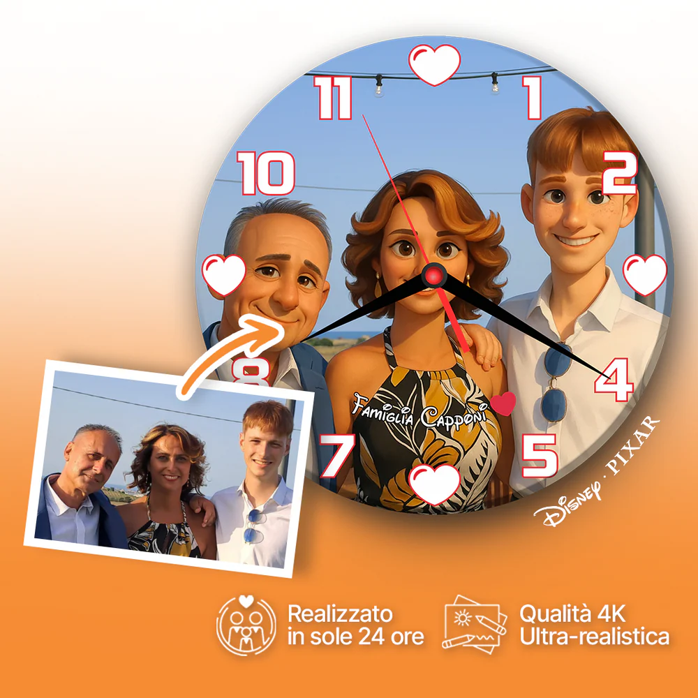 Personalized Silent Clocks