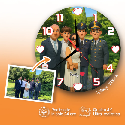 Personalized Silent Clocks