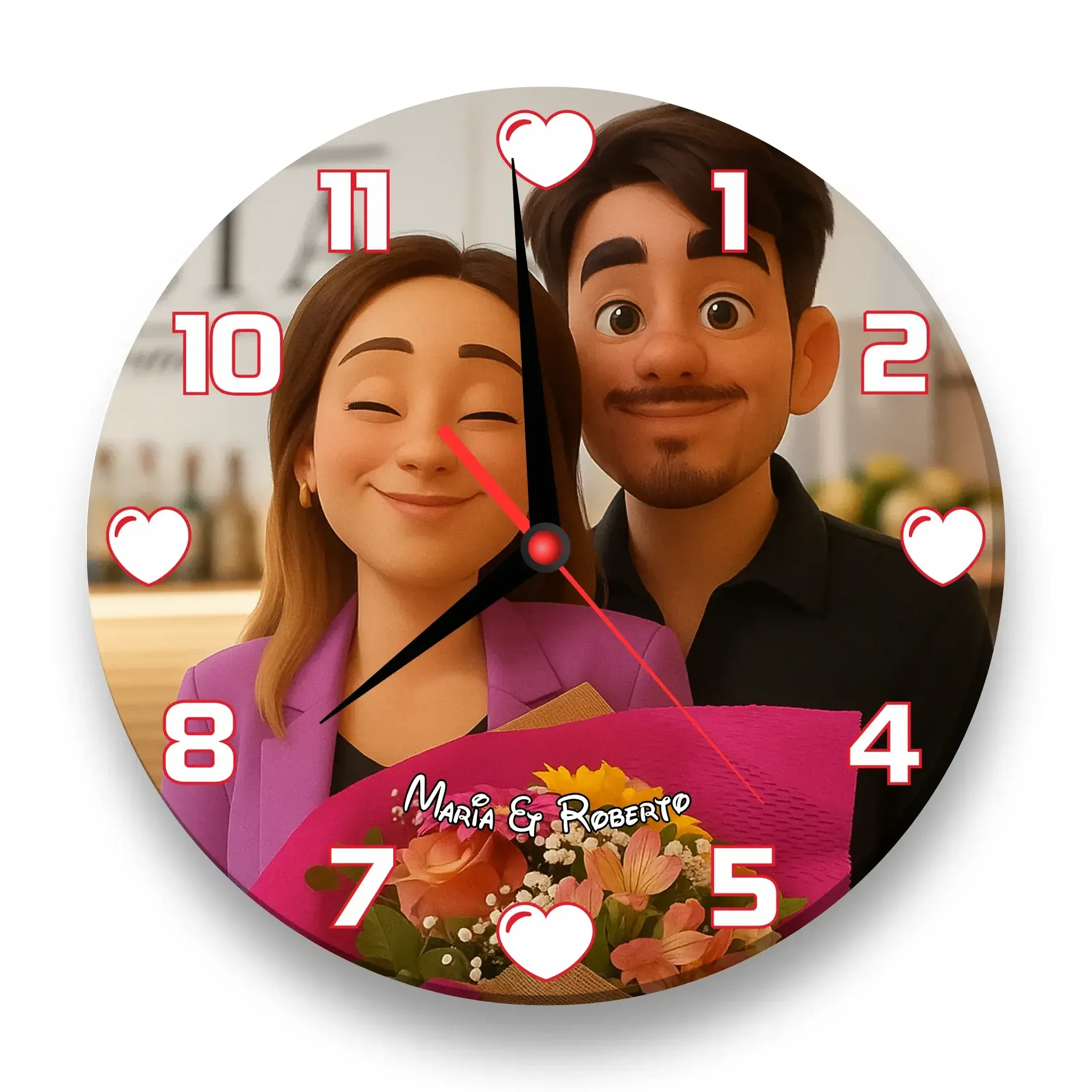 Personalized Silent Clocks