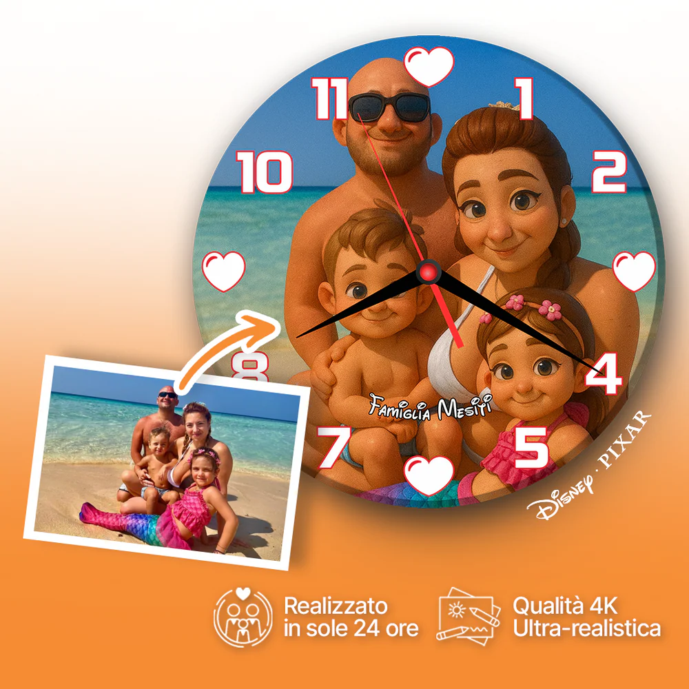 Personalized Silent Clocks