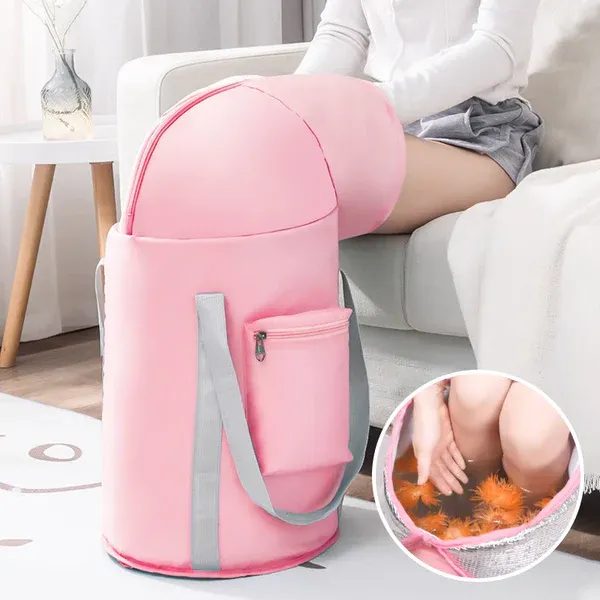 Deepened Multi-Function Portable Foot Bath Basin with Handle