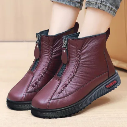 ❄️✨Warm winter ankle boots with zipper for women