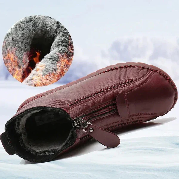 ❄️✨Warm winter ankle boots with zipper for women