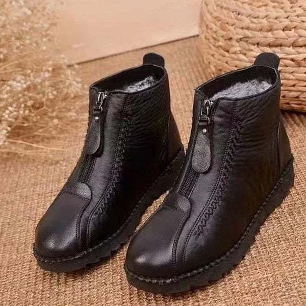❄️✨Warm winter ankle boots with zipper for women