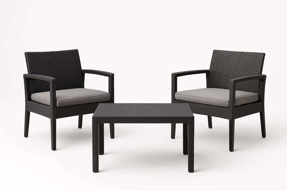 NITCA 6 Pz Set Divani Da Giardino Con Cuscini, Set Salotto Da Esterno - Foto 9