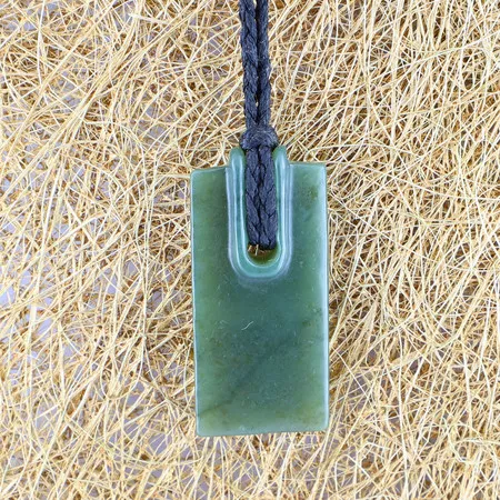 NH050 Nephrite Pendant Necklace