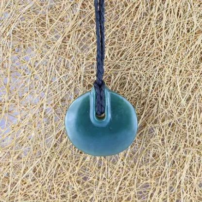 NH048 Nephrite Pendant Necklace