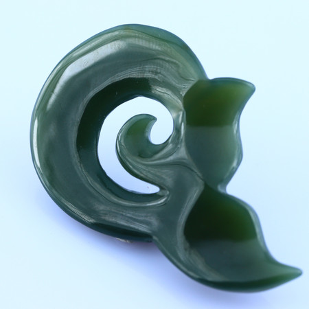 Nep0005 Nephrite Pendant Necklace