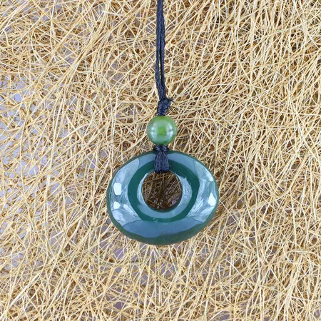 NH038 Nephrite Pendant Necklace
