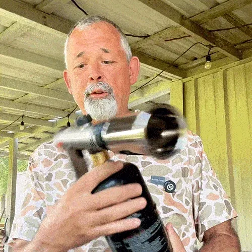 Powerful Propane Torch Gun, Adjustable Flame Thrower Gun