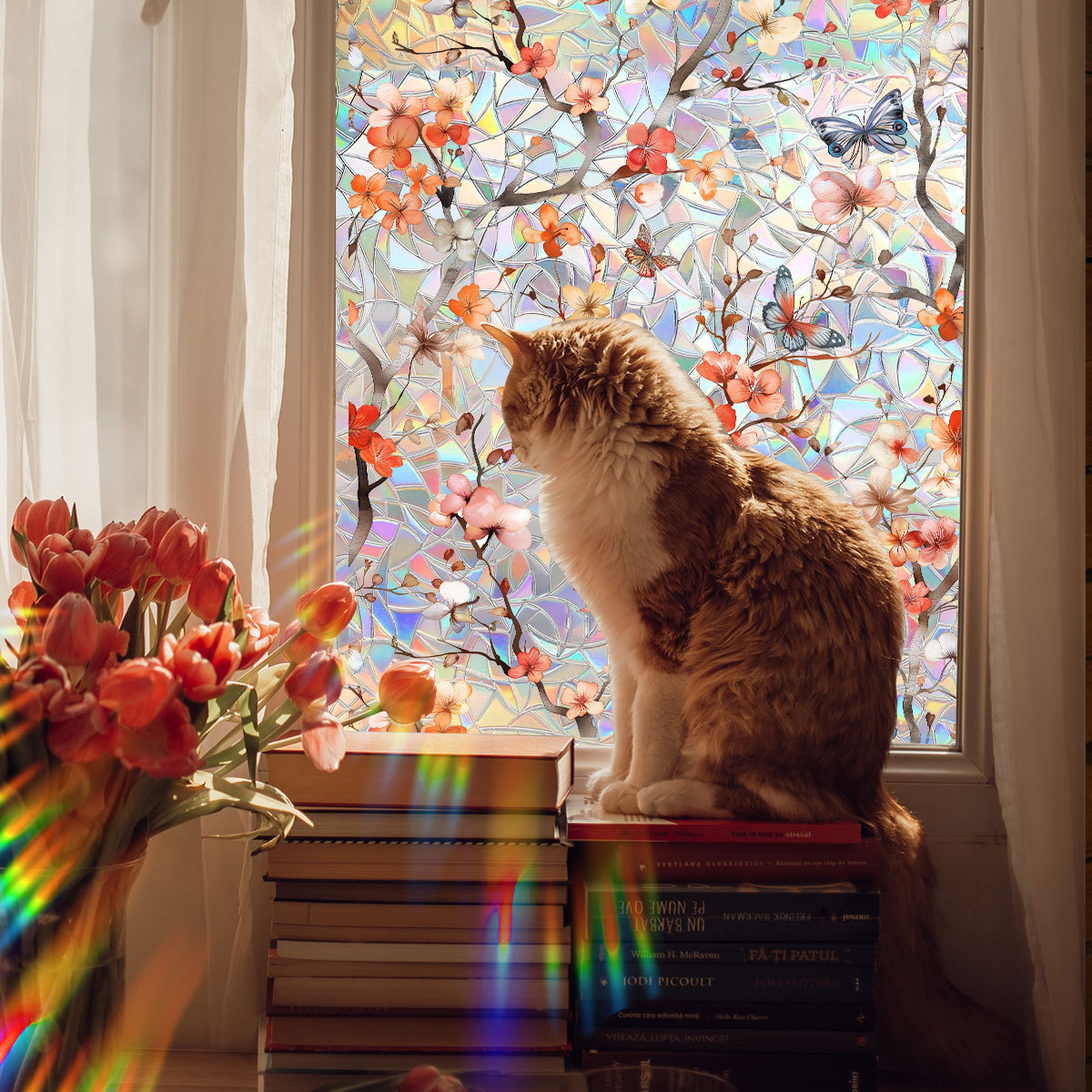 3D Rainbow Window Film