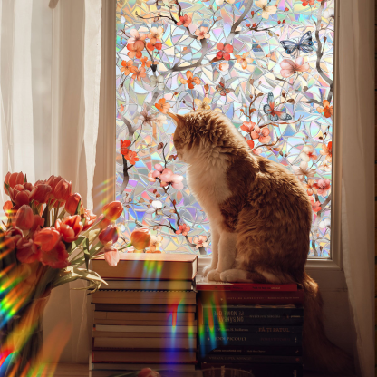 3D Rainbow Window Film