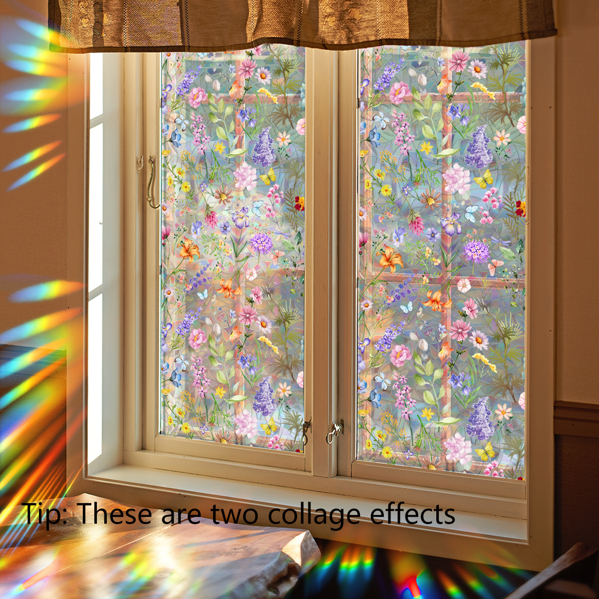 3D Rainbow Window Film