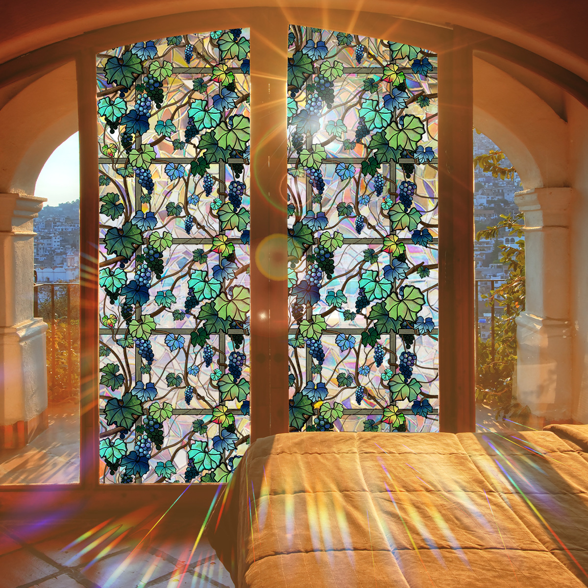3D Rainbow Window Film