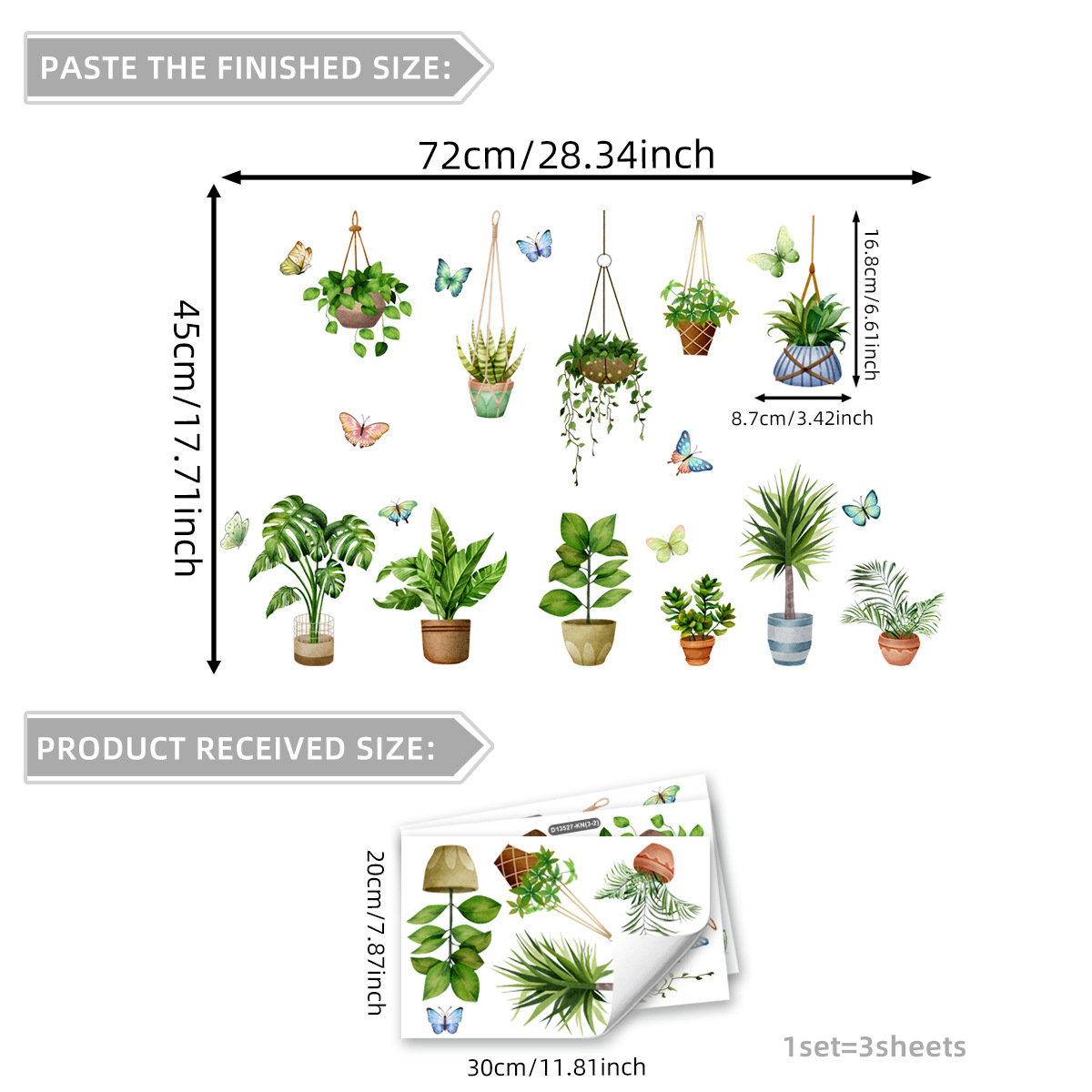 ✨LAST DAY: 50% OFF! - 💐Colorful Floral Bouquet Window Sticker🖼️(Cut to size freely)