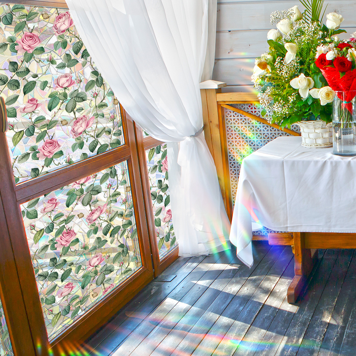 3D Rainbow Window Film