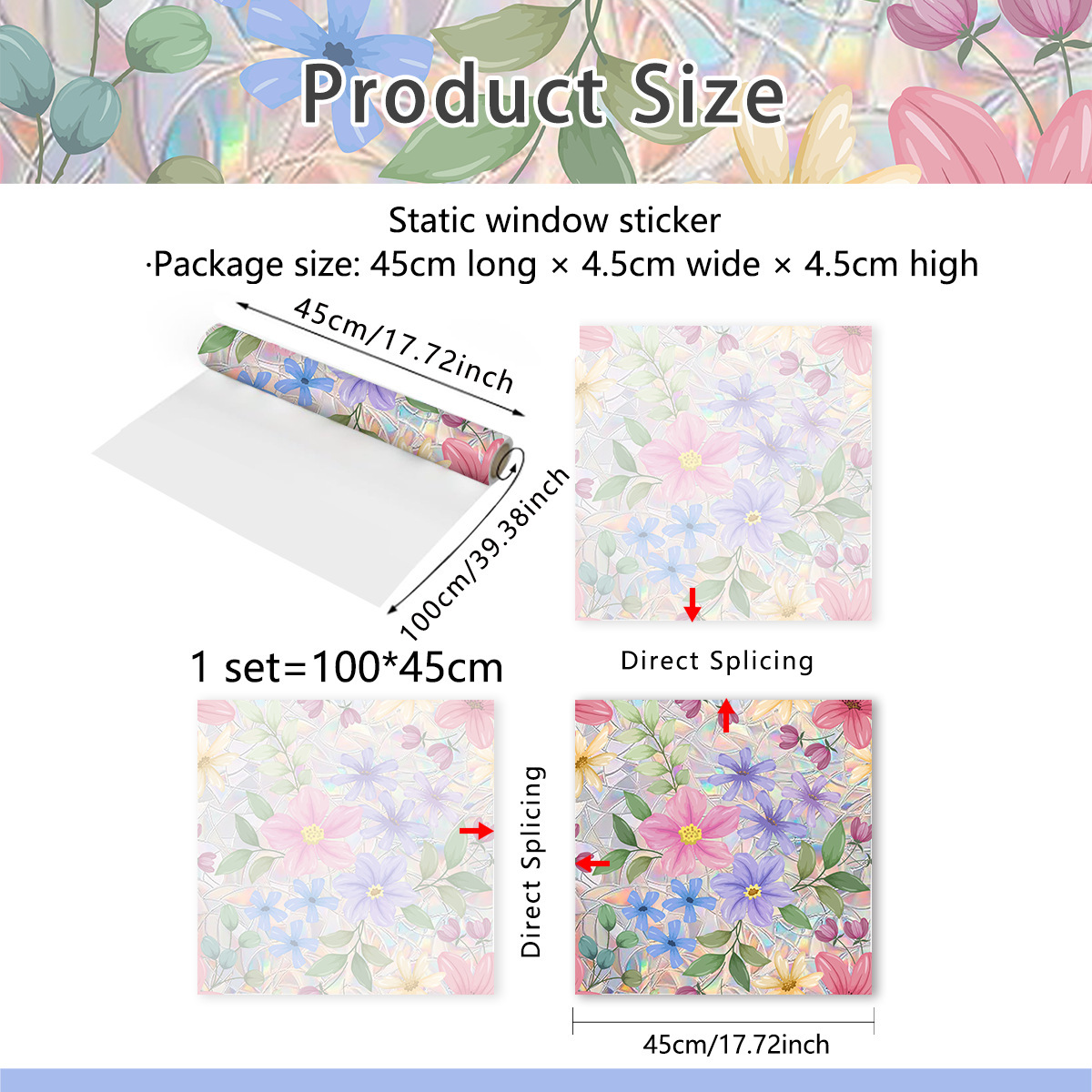 3D Rainbow Window Film