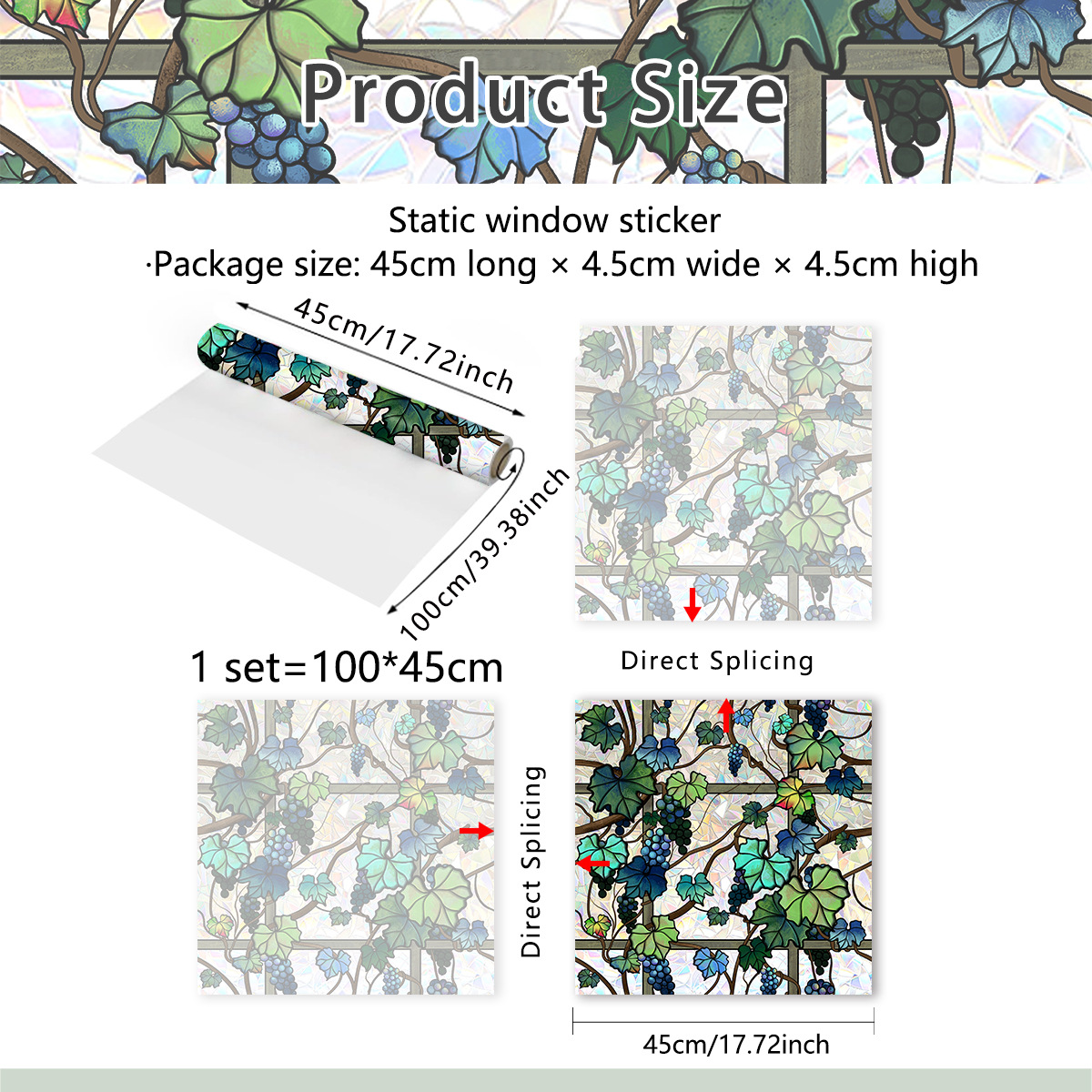 3D Rainbow Window Film