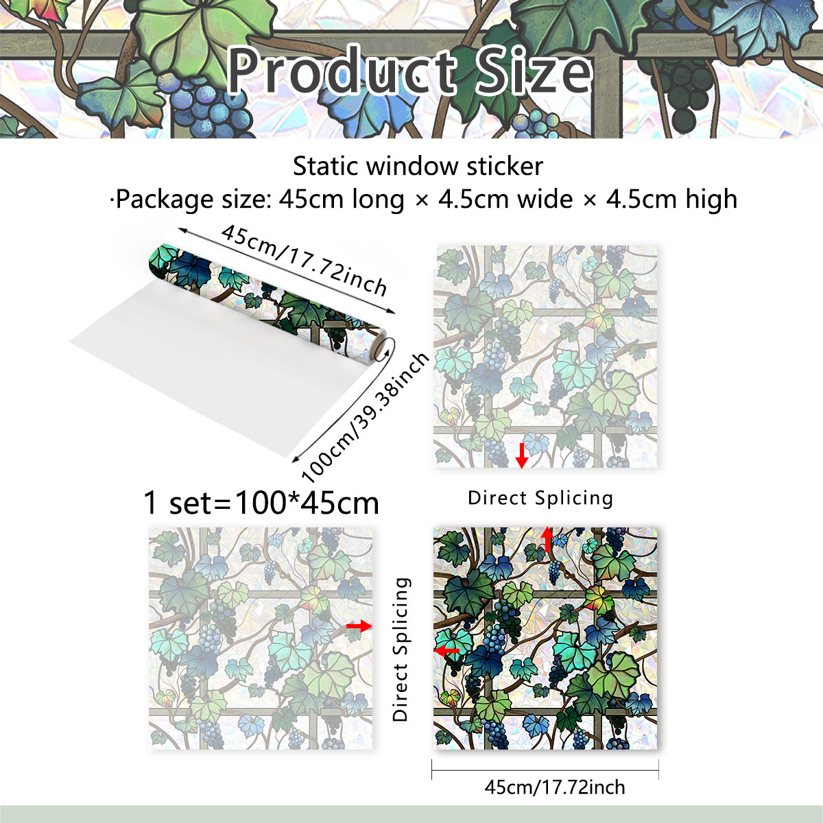 3D Rainbow Window Film