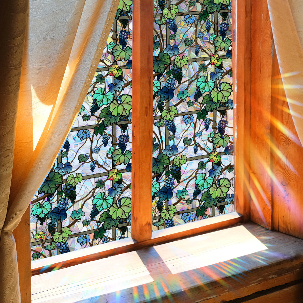 3D Rainbow Window Film