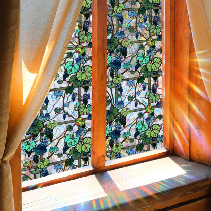 3D Rainbow Window Film