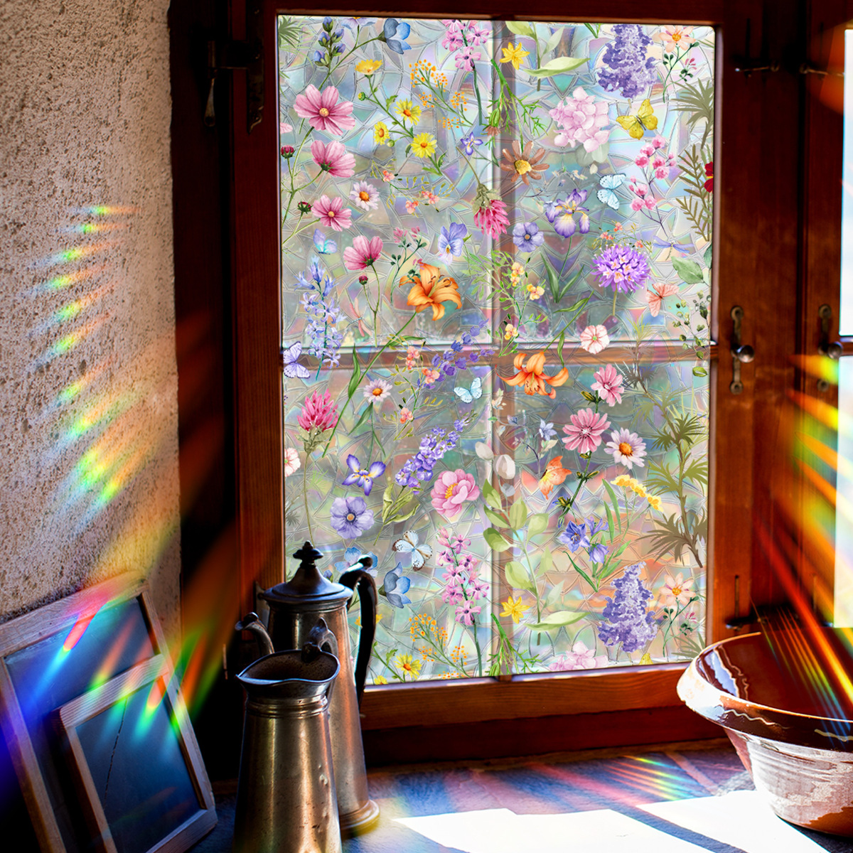 3D Rainbow Window Film
