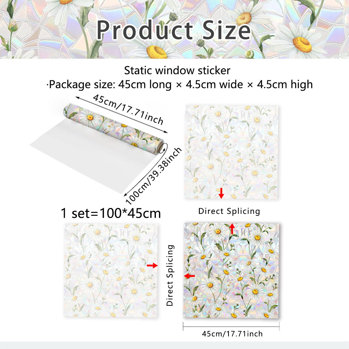 3D Rainbow Window Film
