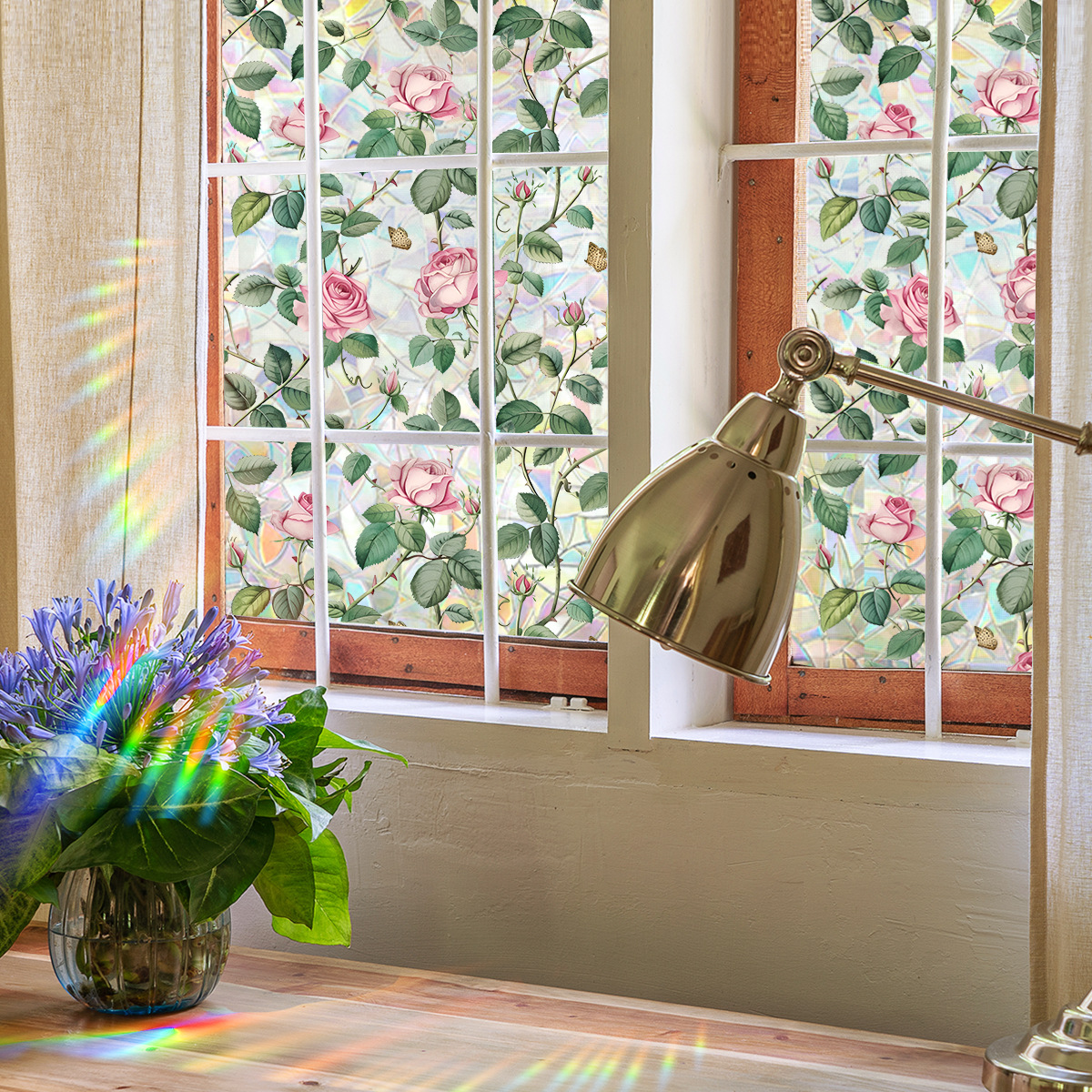 3D Rainbow Window Film