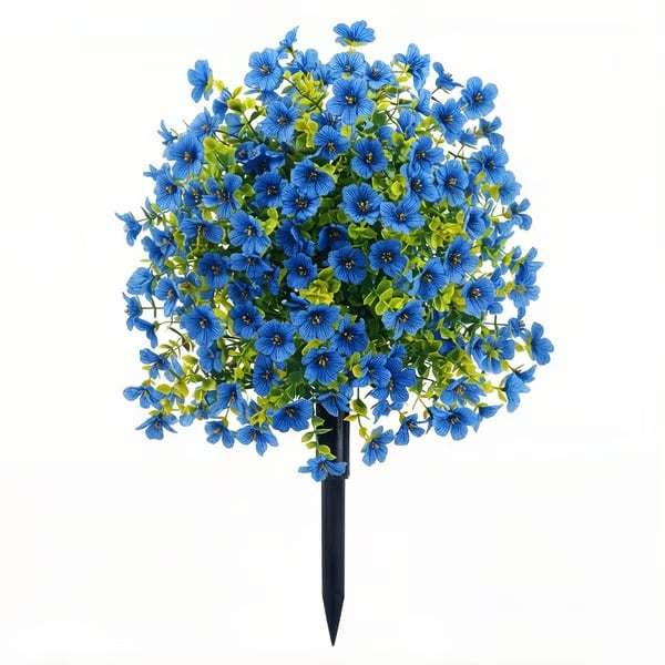 Artificial Violet for Outdoor Indoor Garden Home Decoration