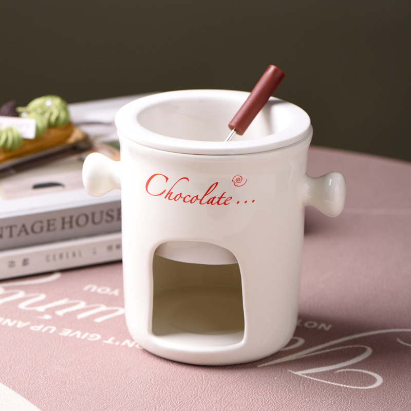 Ceramic Butter Chocolate Fondue Mug