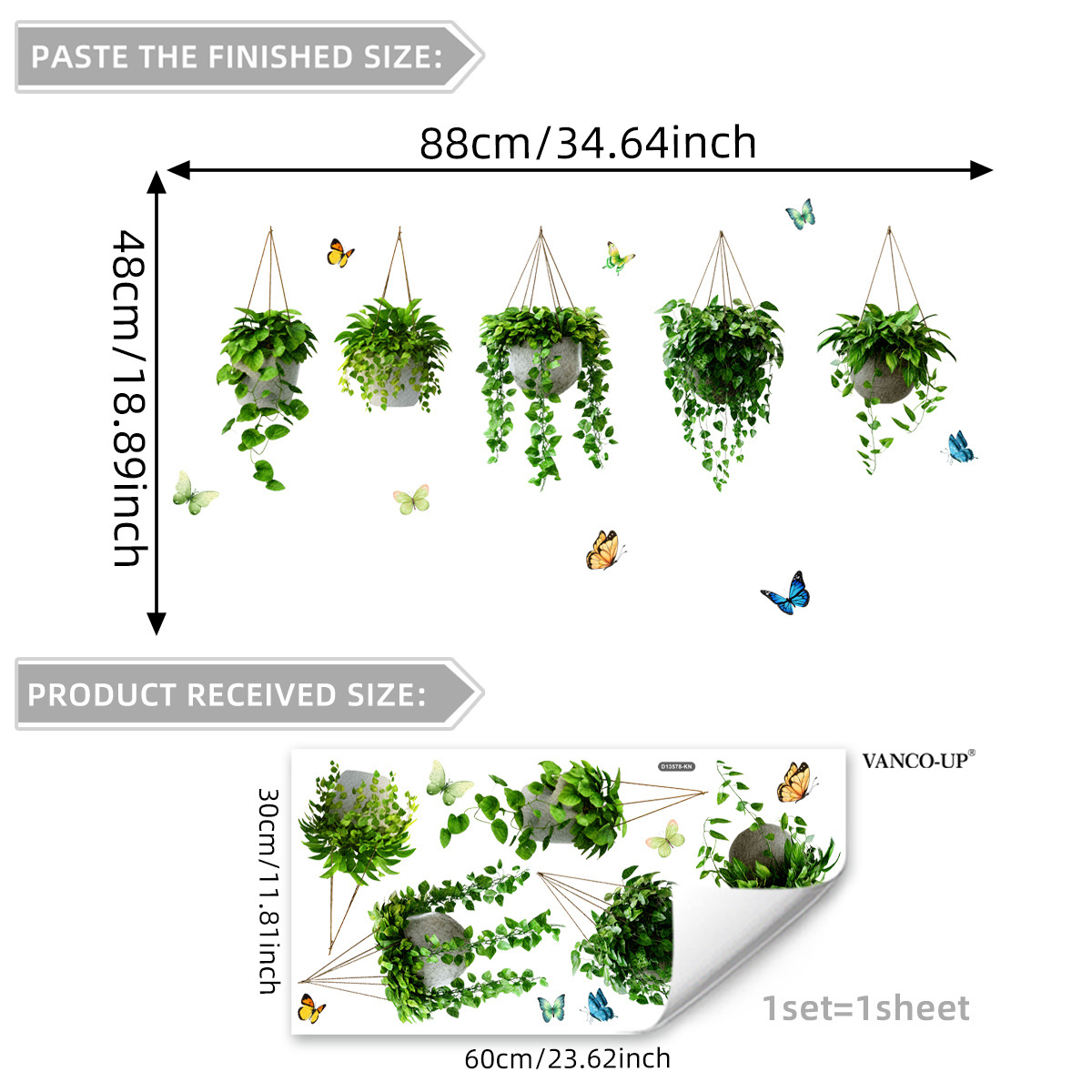 ✨LAST DAY: 50% OFF! - 💐Colorful Floral Bouquet Window Sticker🖼️(Cut to size freely)