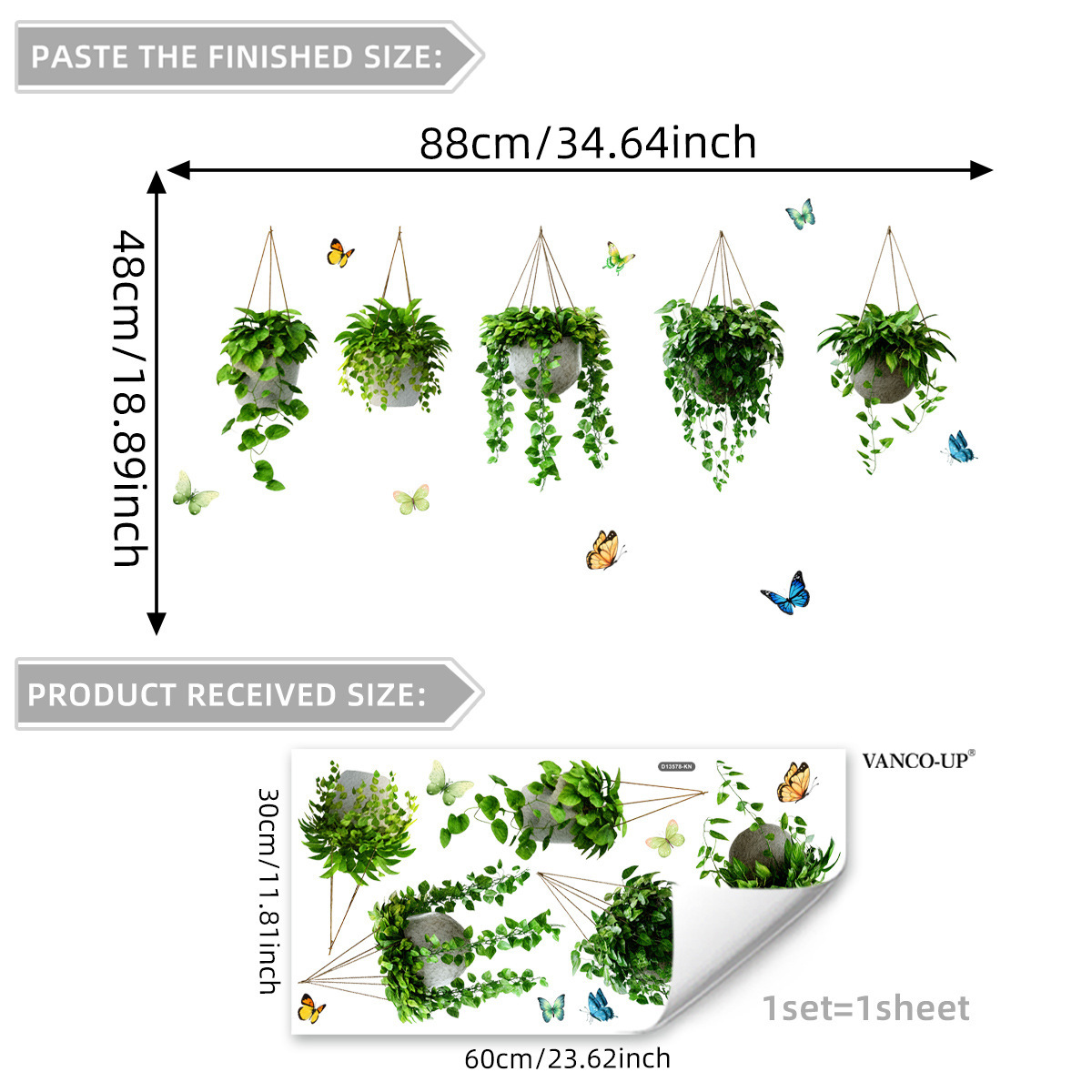 ✨LAST DAY: 50% OFF! - 💐Colorful Floral Bouquet Window Sticker🖼️(Cut to size freely)