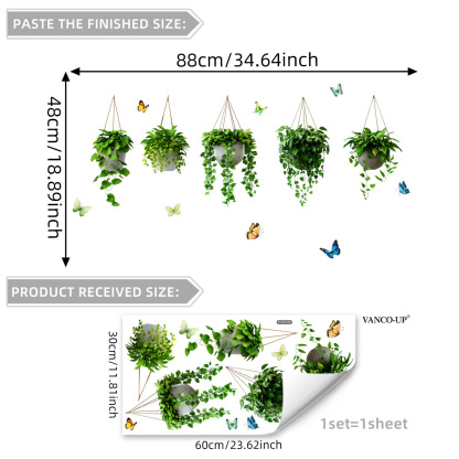 ✨LAST DAY: 50% OFF! - 💐Colorful Floral Bouquet Window Sticker🖼️(Cut to size freely)