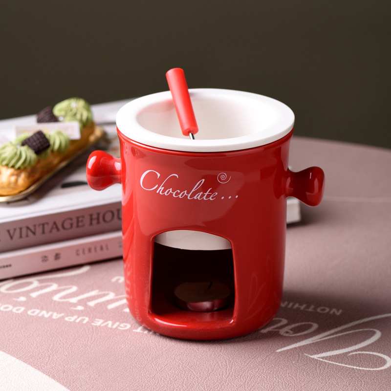 Ceramic Butter Chocolate Fondue Mug
