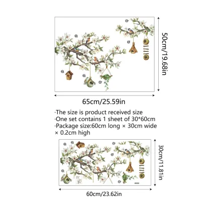 ✨LAST DAY: 50% OFF! - 💐Colorful Floral Bouquet Window Sticker🖼️(Cut to size freely)