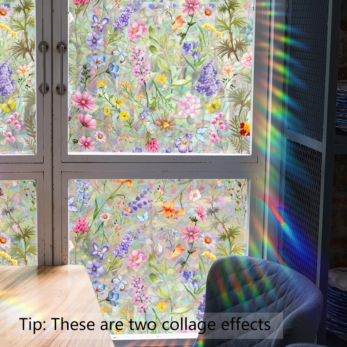 3D Rainbow Window Film