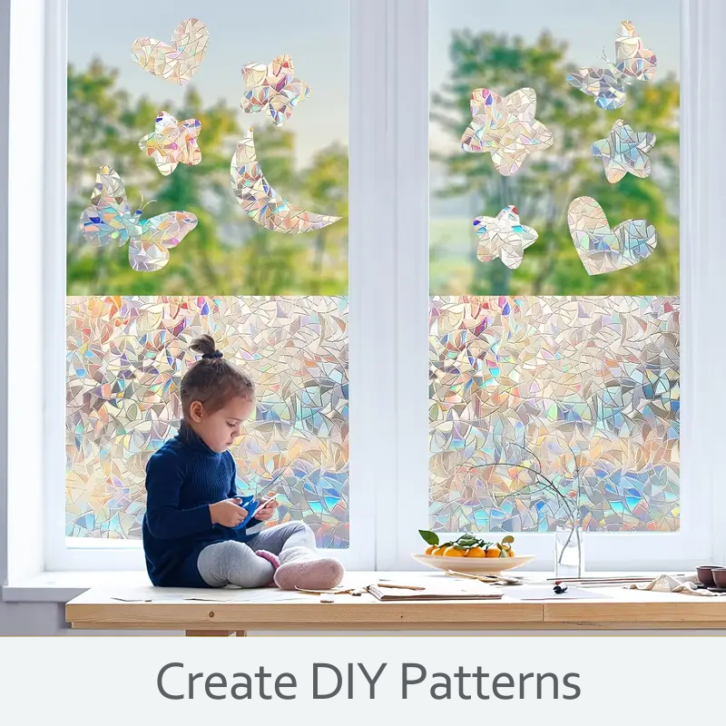 3D Rainbow Window Film