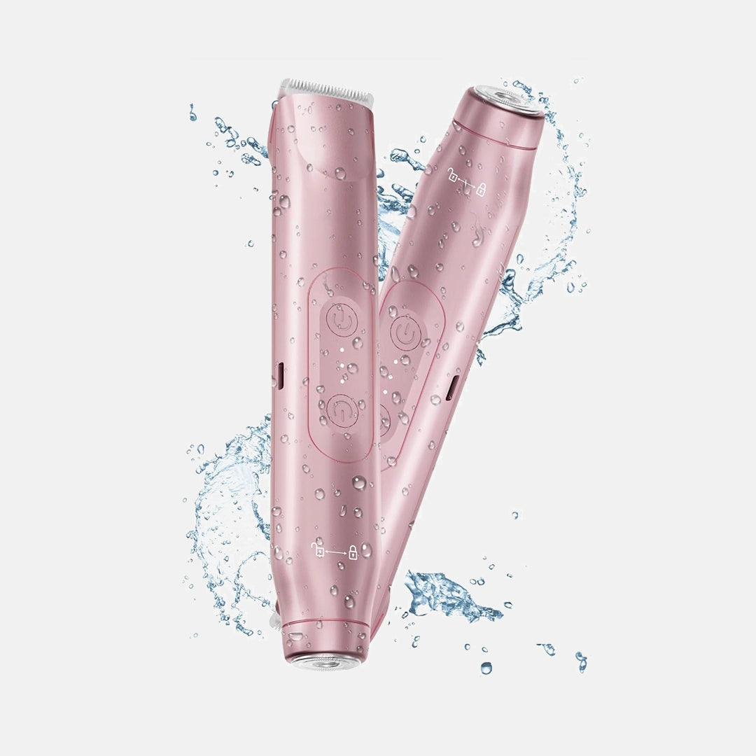 2-in-1 Painless Bikini Hair Trimmer