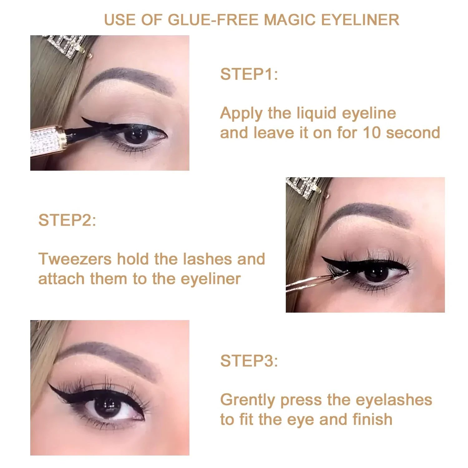 🔥🔥adhesive Eyeliner Eyelash Glue Pencil