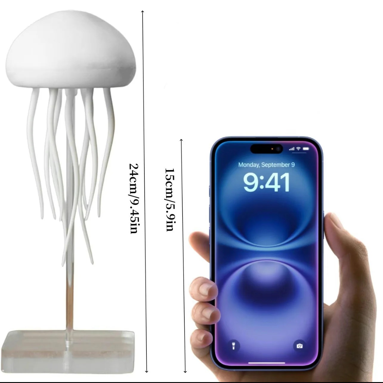 Floating Jellyfish Lamp