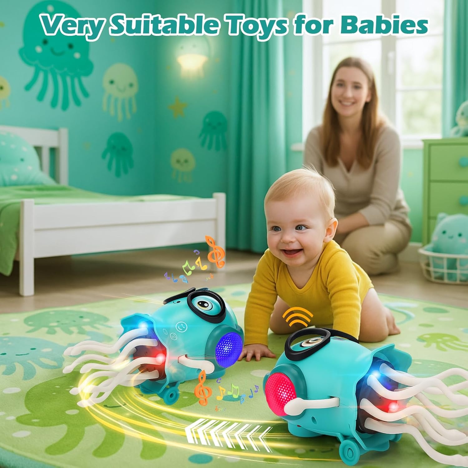 Magic Dancing Octopus & Magic Electric Dancing Jellyfish Toy