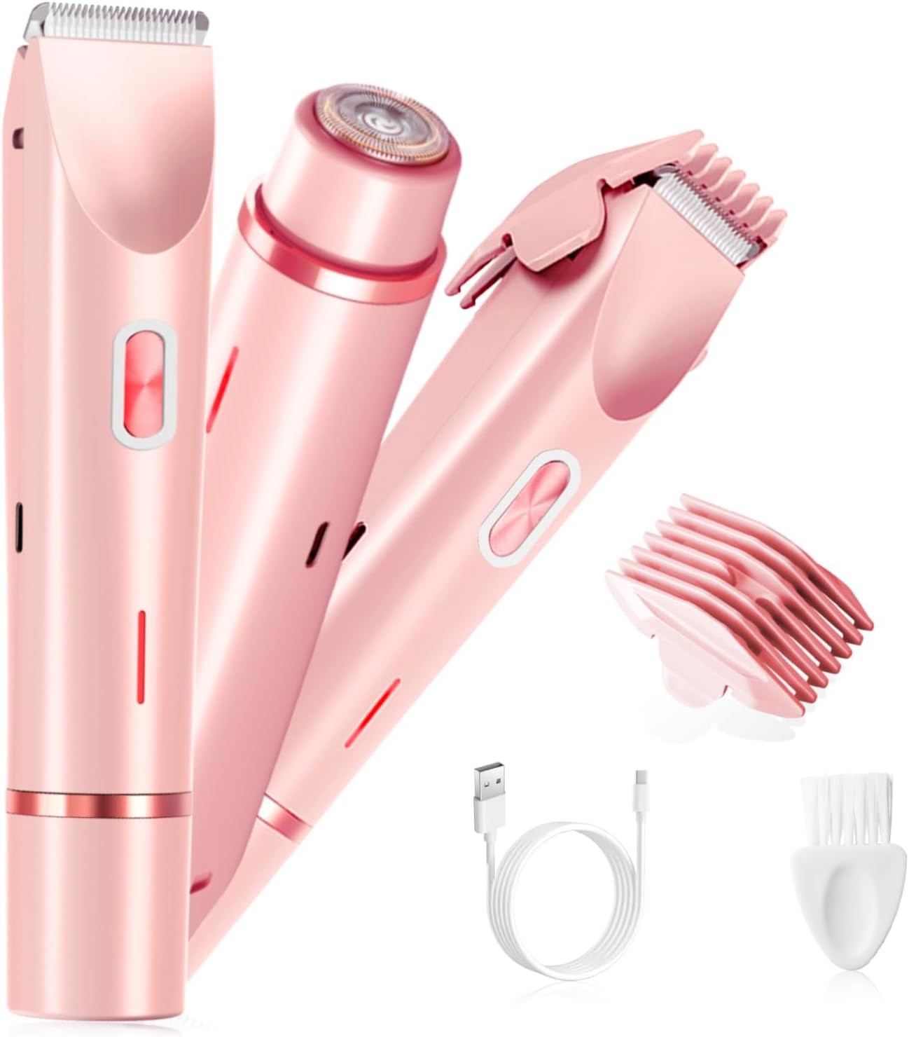 2-in-1 Painless Bikini Hair Trimmer