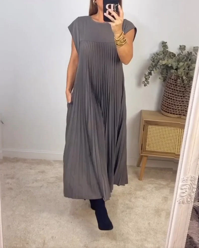Pleated Dress