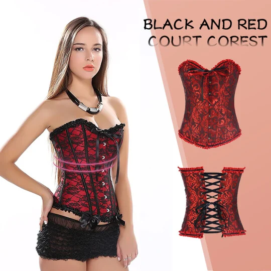Sexy Woman Lace Corset