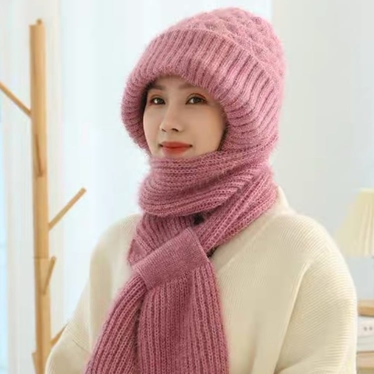 🎄EARLY CHRISTMAS SALE -45% OFF -Winter Versatile Knitted Hooded Scarf for Women