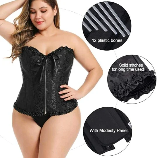 Sexy Woman Lace Corset