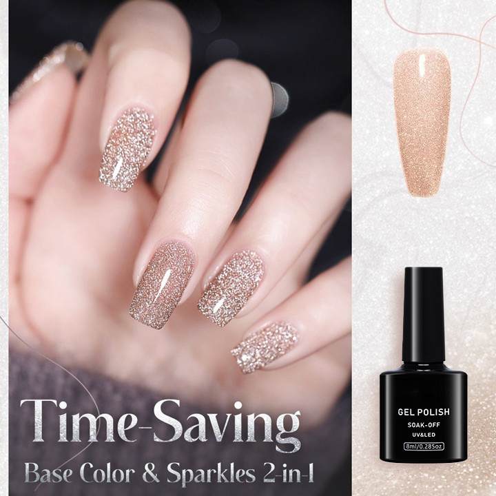 DiamondGlow Flash Nail Polish Gel