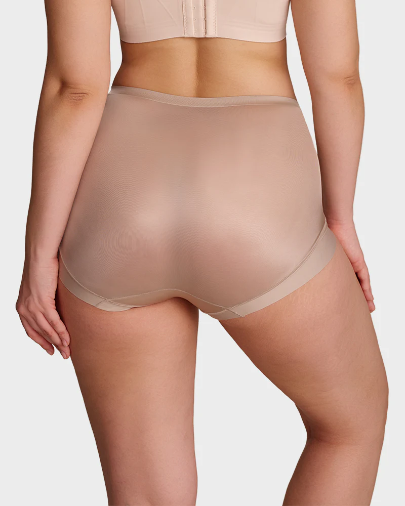 High-Waist Cross Compression Shaping Panties
