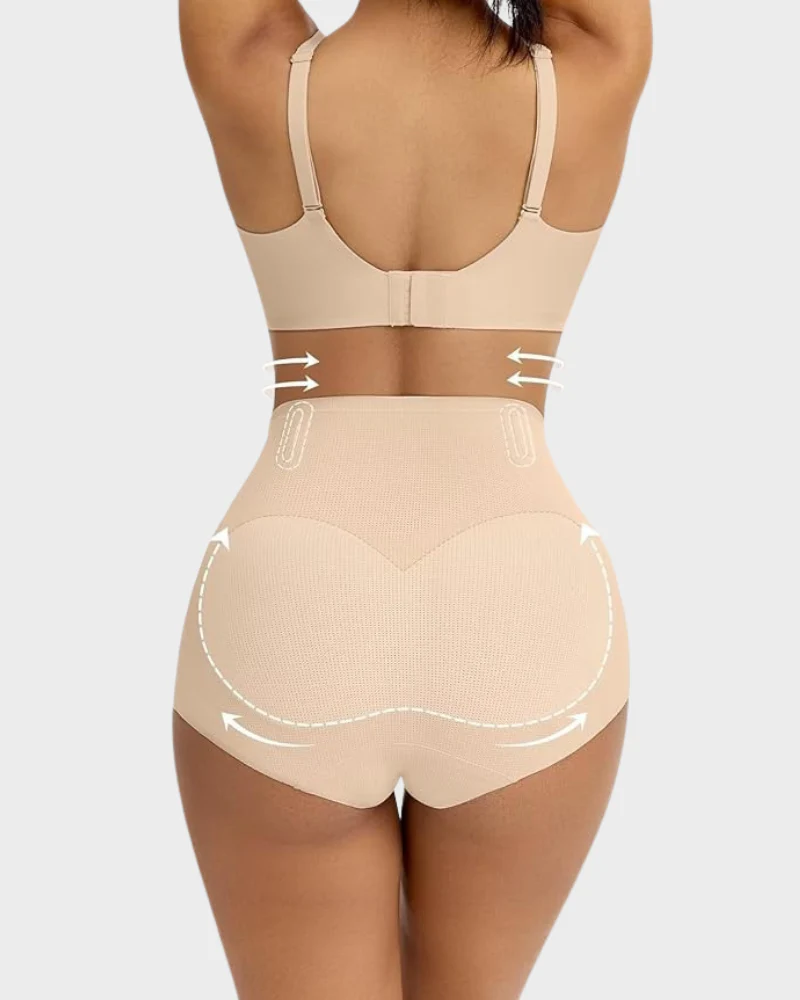 Seamless High-Waisted Tummy Control Shaping Panty
