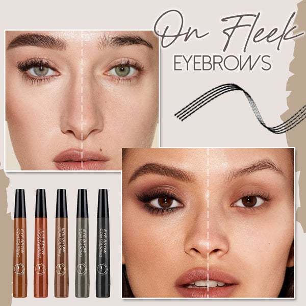 Buy 1 Get 1 Free🔥 4 Tipped Waterproof Brow Pen